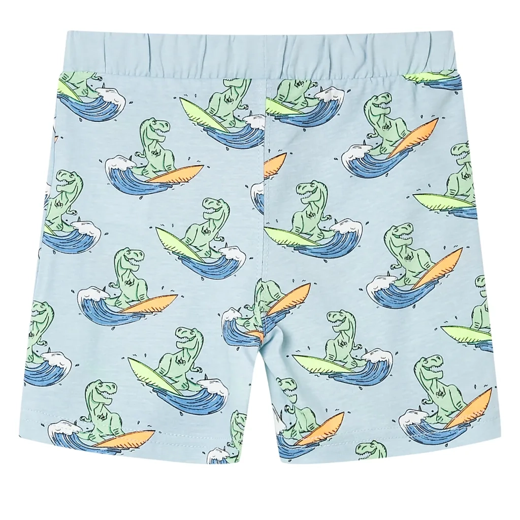 Pigiama da Bambino a Maniche Corte Azzurro 116 11861