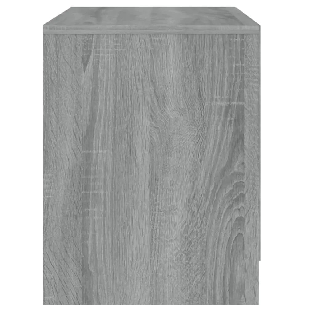 Comodini 2 pz Grigio Sonoma 45x34,5x44,5 cm in Truciolato 813041