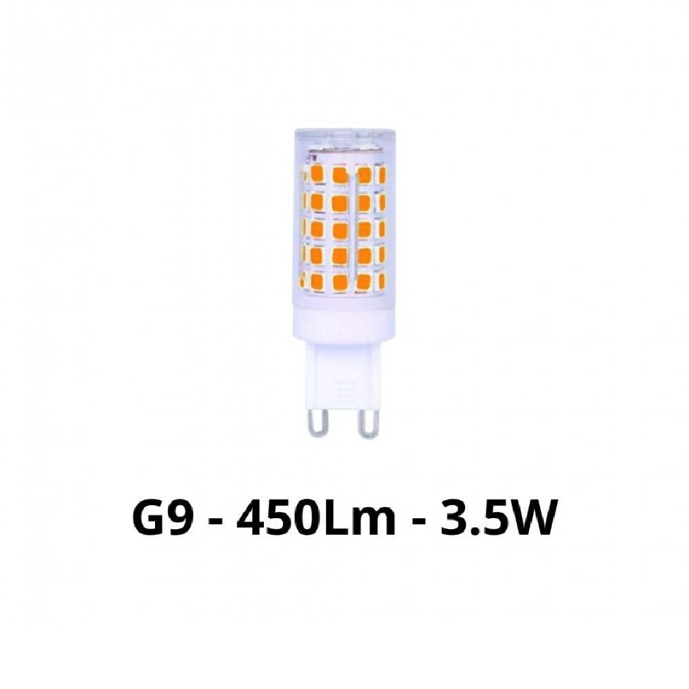 Trade Shop - Lampadina Led G9 3.5 Watt Luce Bianco Caldo 3000k Naturale 4000k Freddo 6500k -