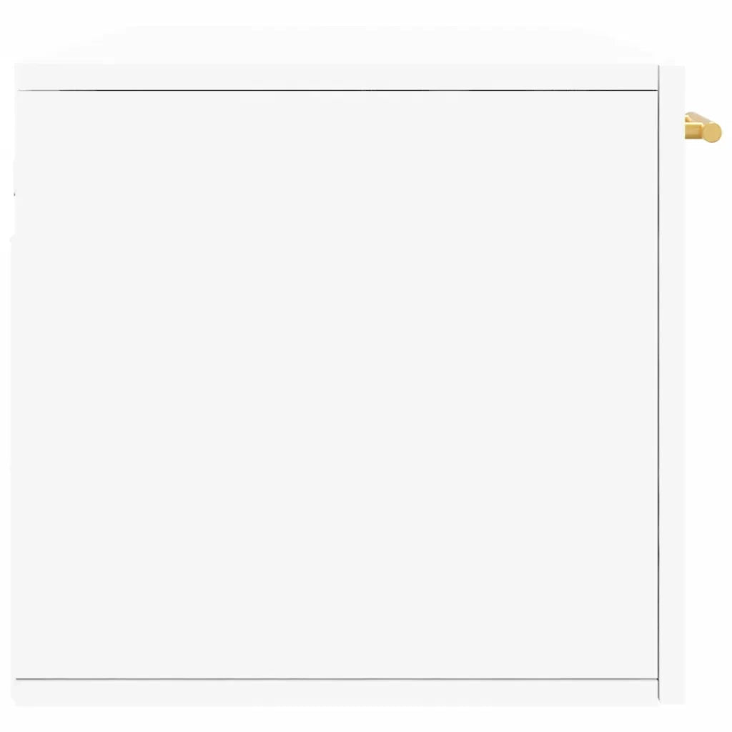 Mobile a Parete Bianco 100x36,5x35 cm in Legno Multistrato 830116