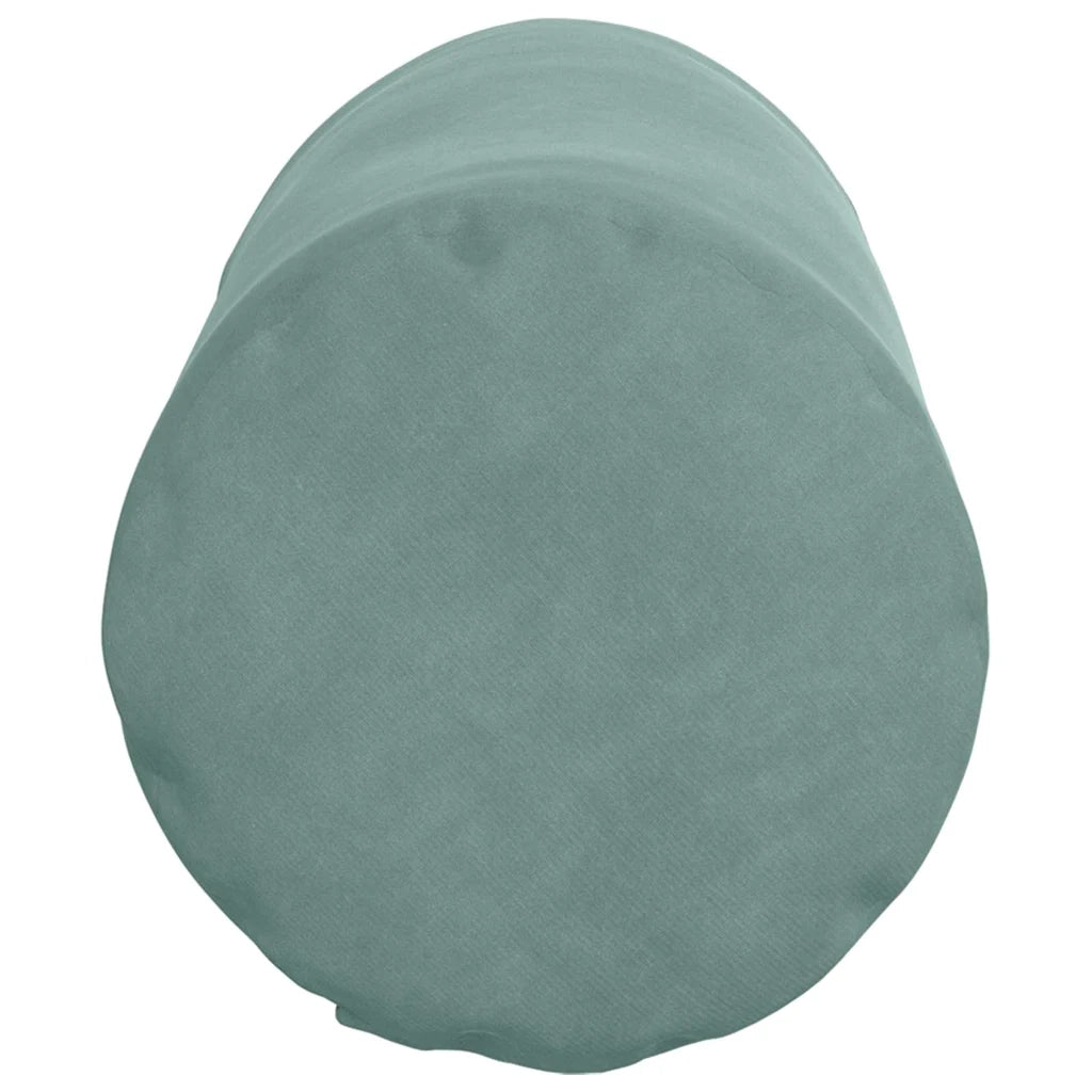 Cuscini a rullo 2 pz | Cuscini per sedie Verde Mare ? 15 x 40 cm Tessuto in Cords