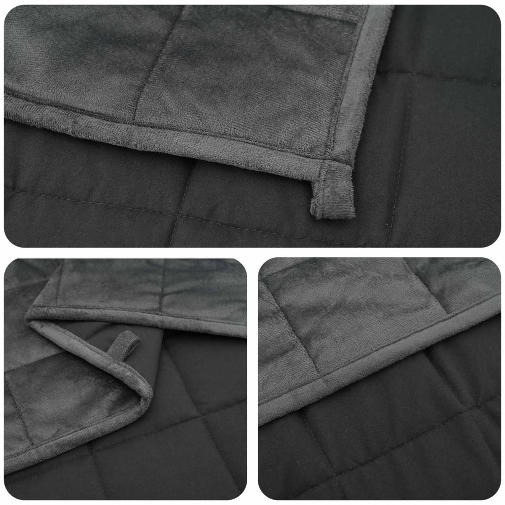 Coperta Ponderata Antracite 122 x 183 cm 9 kg 100% Cotone 205T 3442974