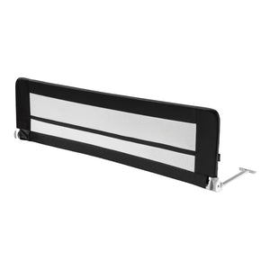 Sponda letto bambini 150x42 cm, pieghevole, metallo e nylon, Barriera anticaduta