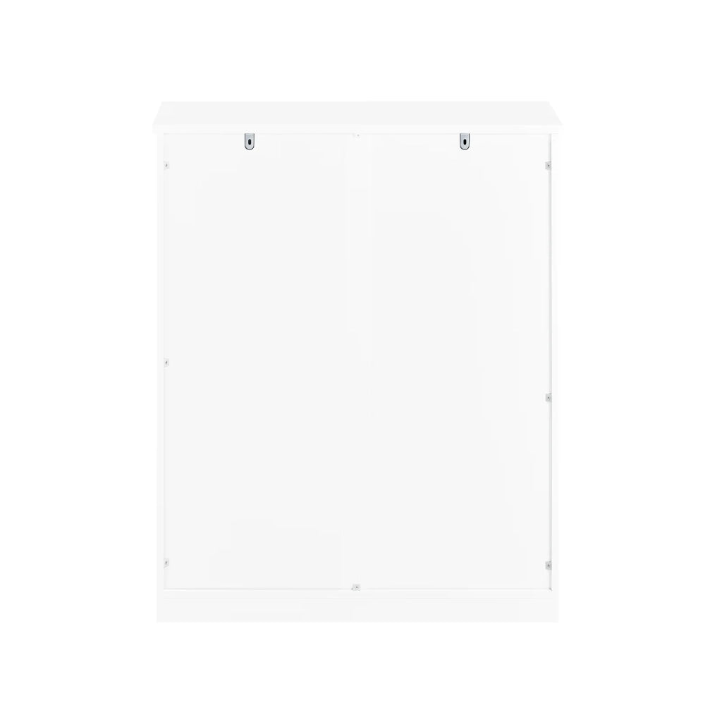 Mobile lavanderia con sacchi Portabiancheria pieghevoli Cesto portabiancheria Mobile da bagno, Bianco 71x33x85cm BZR79-W