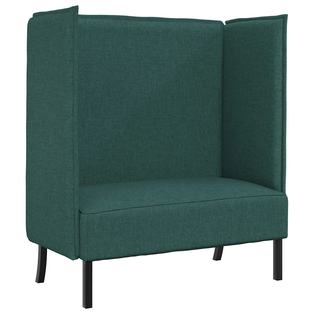 Divano alto 101cm Verde scuro Tessuto 42010837