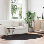 Tappeto 'HUARTE'Nero 160x230 cm Ovale