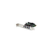 Startech.com adattatore scheda controller pci express pcie superspeed usb 3.0 a 4 porte con uasp - alimentazione sata - PEXUSB3S4V