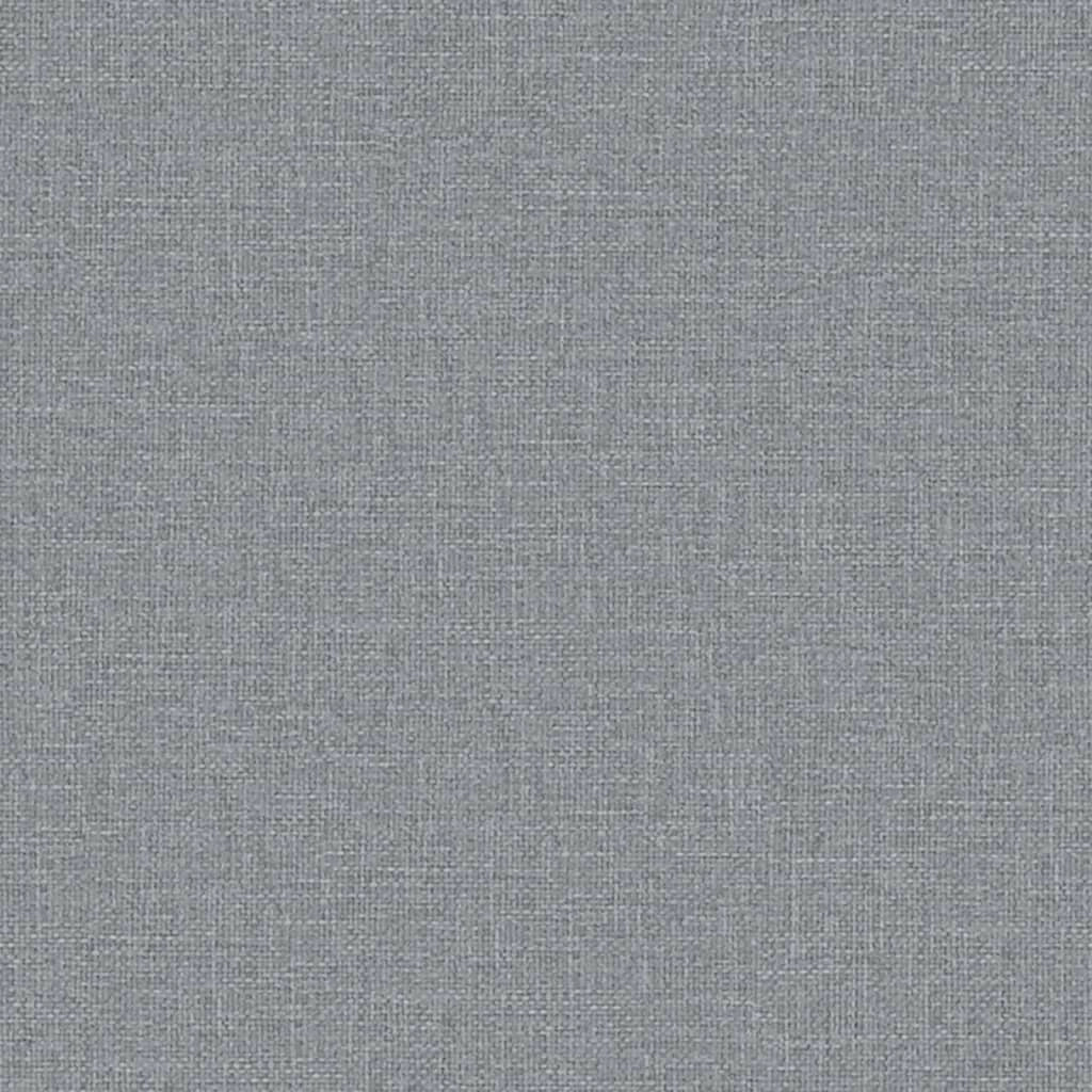 Divano letto 200 x 89 x 70 cm tessuto grigio chiaro 02_0021013
