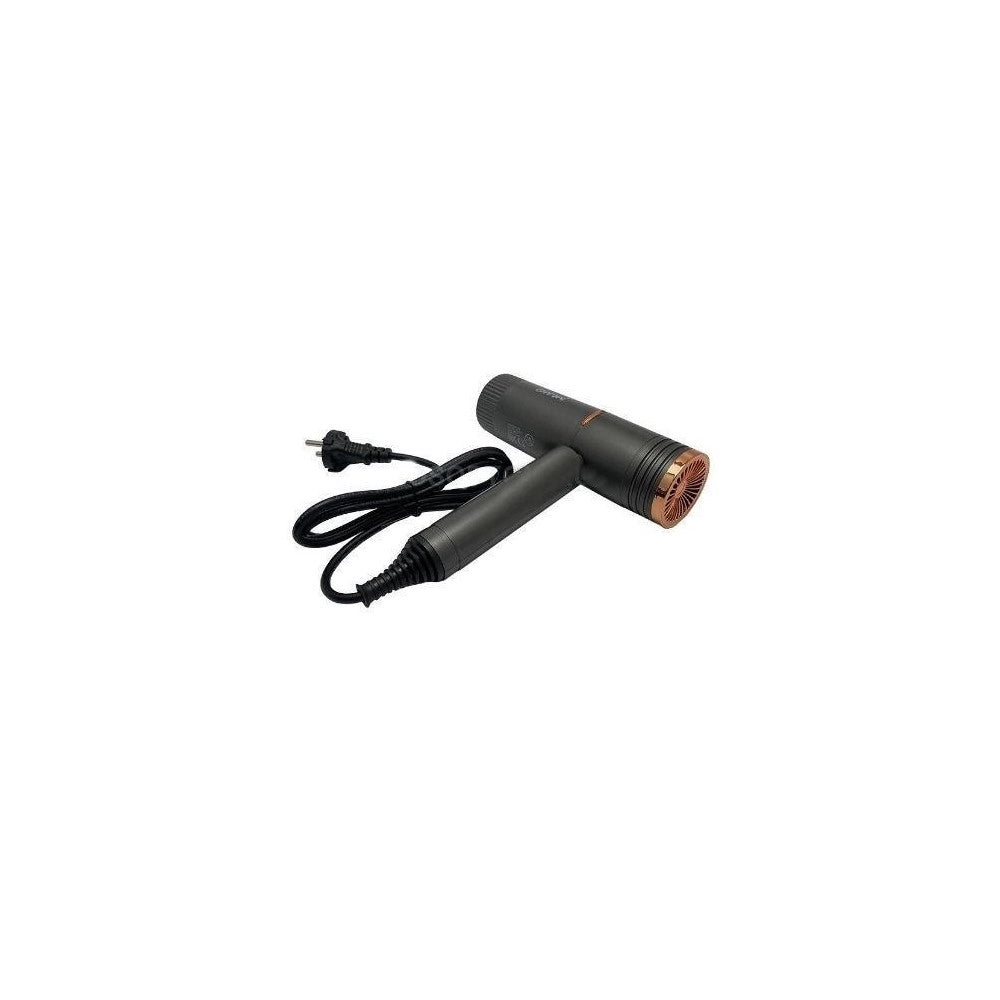 Trade Shop - Asciugacapelli Professionale 1800watt Con Maniglia Pieghevole 2 Velocità Gm-1788 -