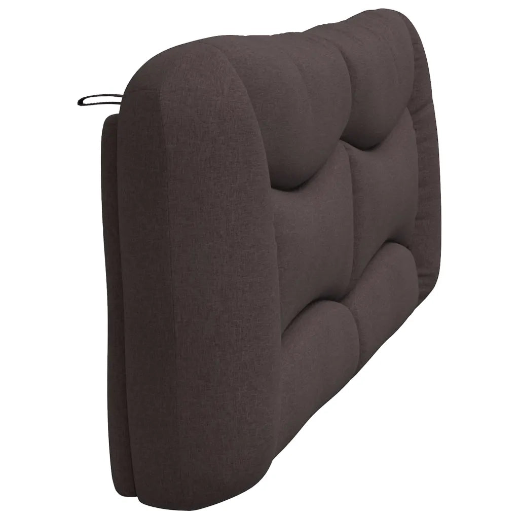 Cuscino Testiera Hvar Marrone Scuro 200 cm in Tessuto CFW5075977