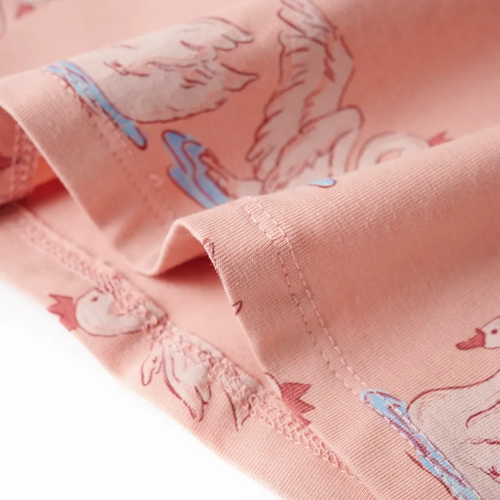 Pigiama da Bambina a Maniche Lunghe Rosa Chiaro 116
