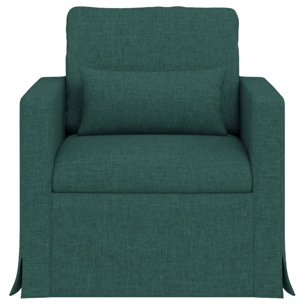 Divano Verde Scuro 78 x 78 x 80 cm Tessuto 42024351