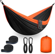 Hammock per 2 Persone da Esterno - 300 x 200cm Hammock Ultraleggero Portatile da Viaggio, Capacità di Carico fino a 300kg - Ideale per Giardino, Spiaggia e Hammock a Parachute Doppio Nylon - Tessuto Respirante