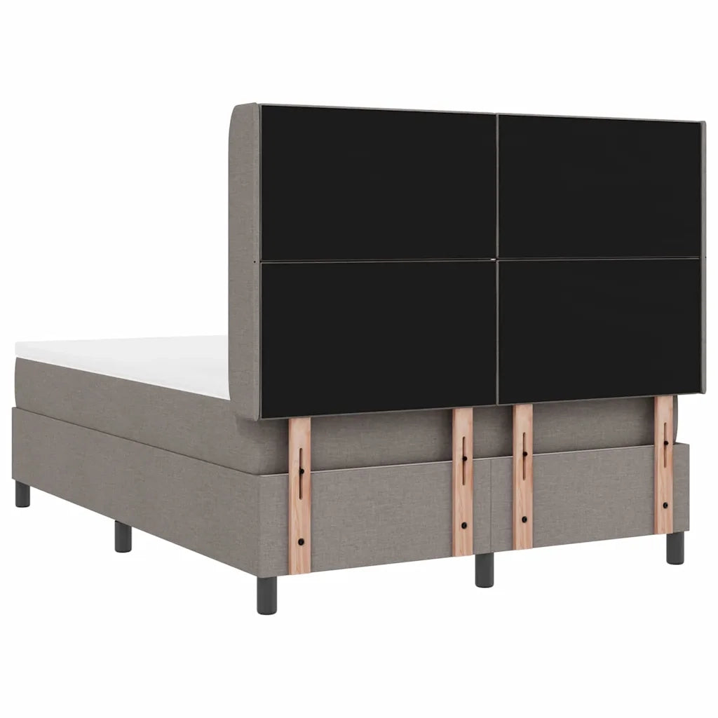 Letto a Sorgente LED con testiera Talpa 140 x 190 cm Tessuto 3343564