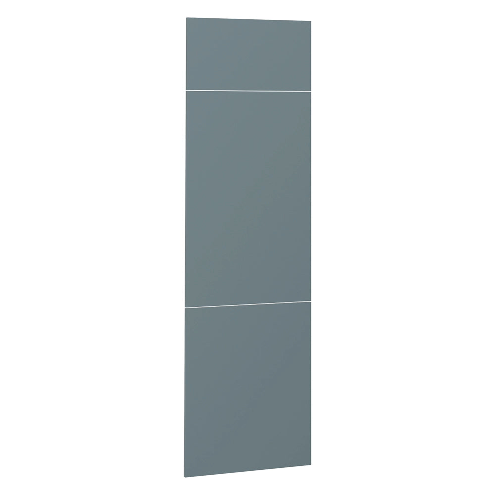Vicco Frontale cucina Grigio-blu 59.6 x 196 cm frontale del mobile per mobile per frigorifero