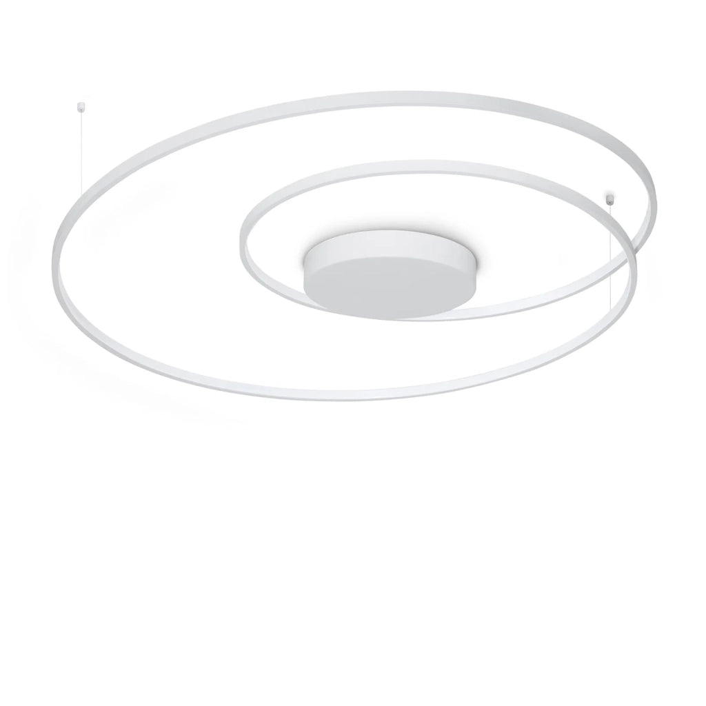 Lampada sospesa Collezione OZ LED 75W Luce Calda 3000K Bianco Ideal Lux