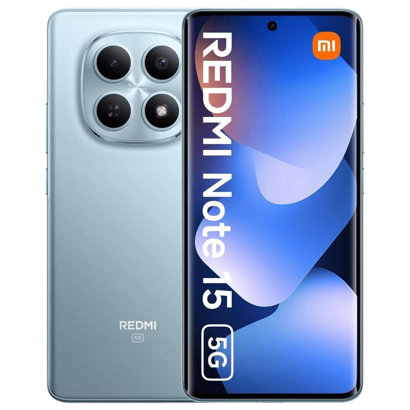 XIAOMI REDMI NOTE 15 5G (GLACIER BUE) - SMARTPHONE 6.77" - RAM 8GB - STORAGE 512GB - ITA