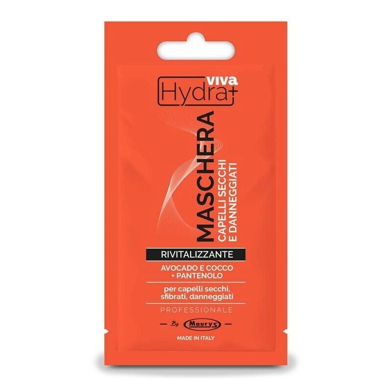 HYDRA VIVA+ MASCHERA PER CAPELLI RIVITALIZZANTE AVOCADO COCCO E PANTENOLO 25 ML