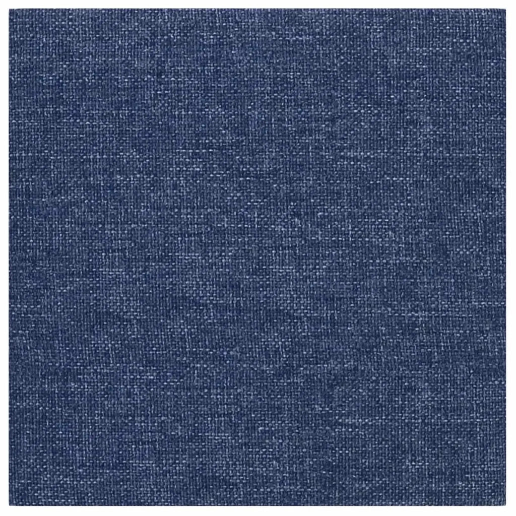Testiera | Testata da Parete 12 pcs Blu 30 x 30 cm Tessuto