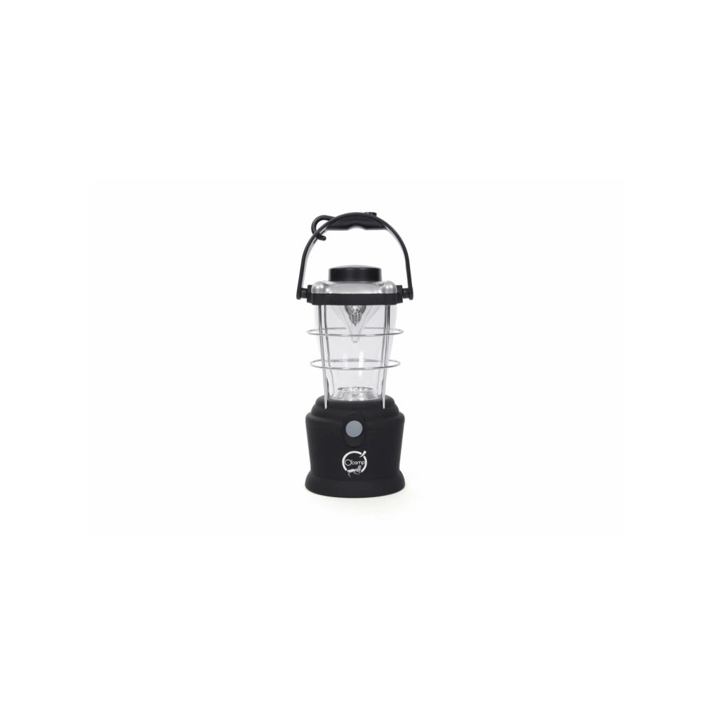Lanterna da campeggio - O'Camp - Illuminazione a 12 LED - Maniglia + bussola inclusa