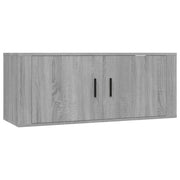 Mobile TV a Parete | Armadietto TV | Mobile Porta TV grigio sonoma 100x34,5x40 cm