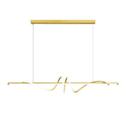 Lampada Led Lhj024-cp 120 Cm Gold