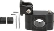 Spotlight per motociclo con gancio per 360 gradi di rotazione - lega d'alluminio - contenitore LED per lampada anteriore con clip - 1 coppia