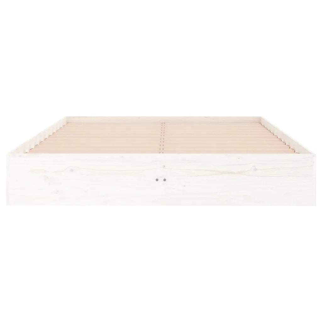 Giroletto Bianco in Legno Massello 120x190 cm Small Double 820073
