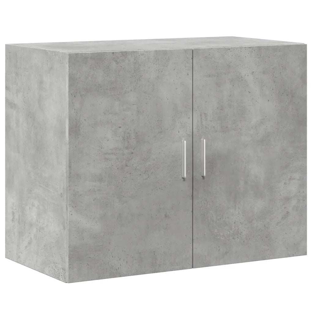 vidaXL Credenza Grigio Cemento 80x42,5x249 cm in Legno Multistrato