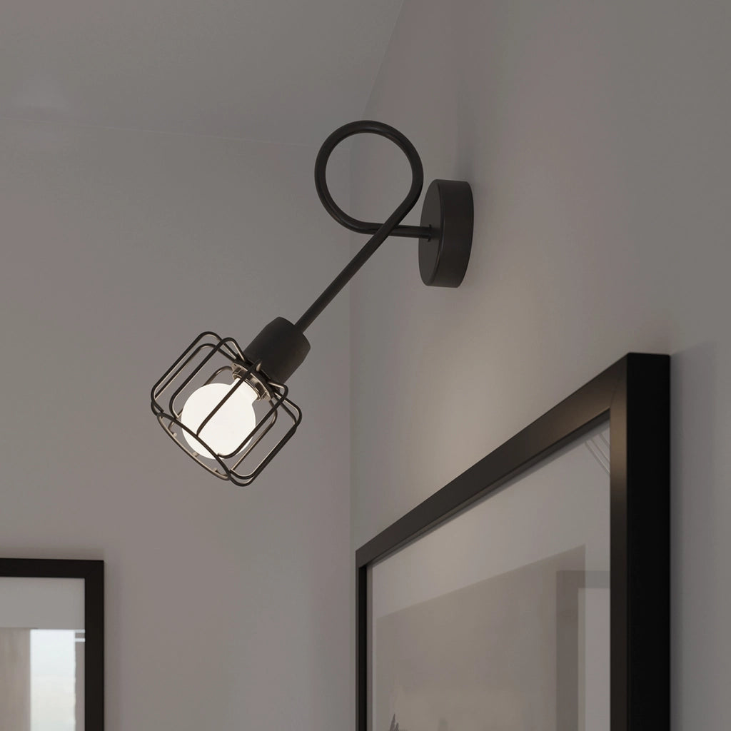 Lampada da soffitto BELUCI 3 nero