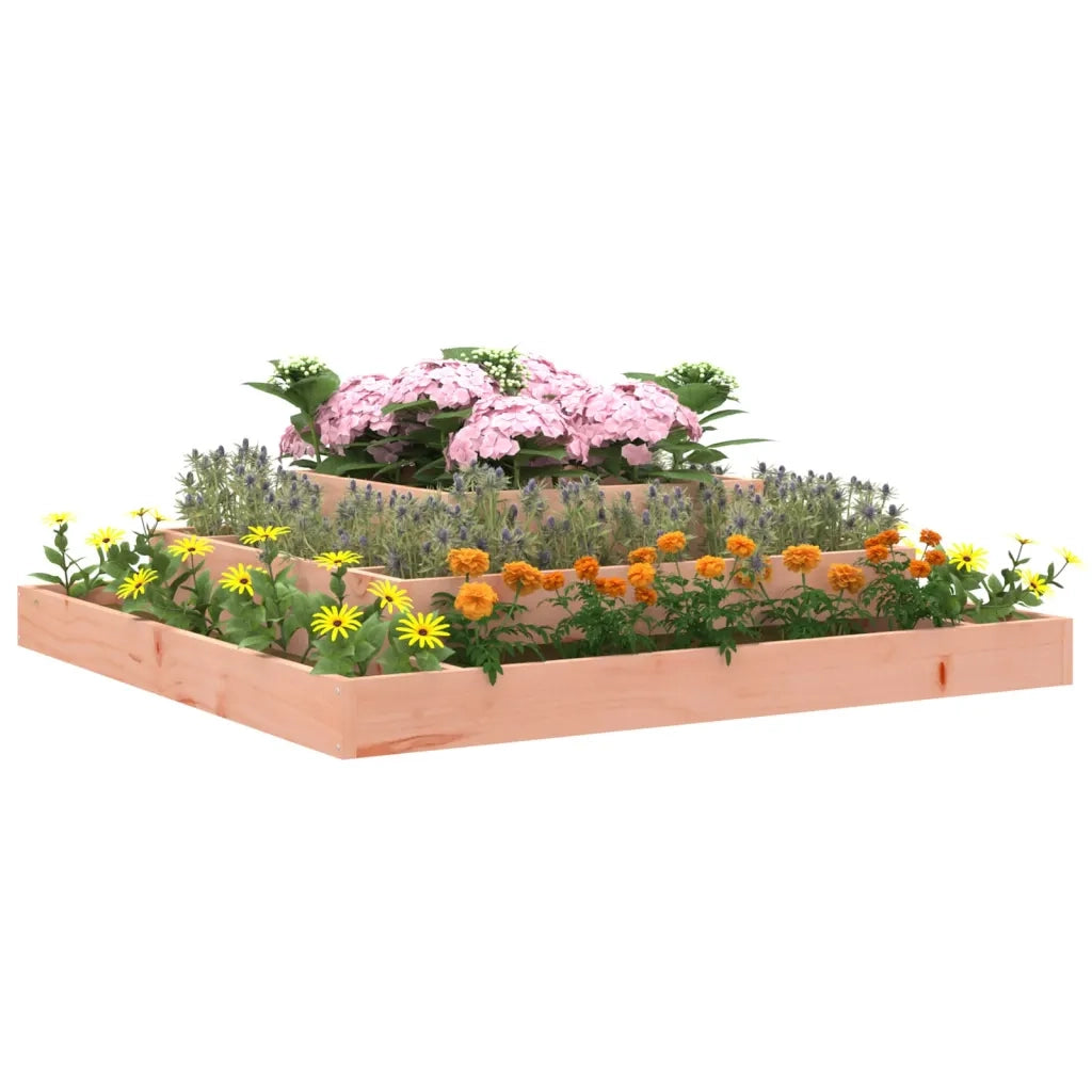 Fioriera-Vaso-Contenitore per Piante 110x110x27 cm in Legno Massello di Douglas 218542
