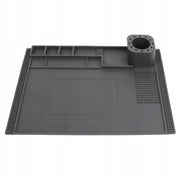 Tappetino Antistatica in Silicone FixZone ProSilica ESD 40x30 – Resistenza 500°C | 120 Scomparti