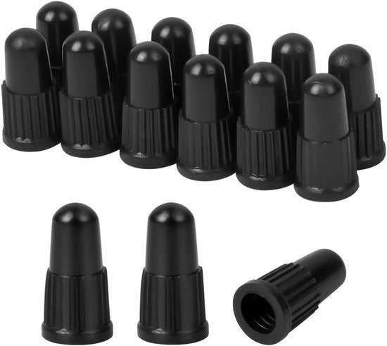 Viti di bicicletta - Coppe di protezione - Qualità premium - Nero - Accessori per bicicletta - Protezione contro polvere e acqua - Adatto per biciclette - 20...