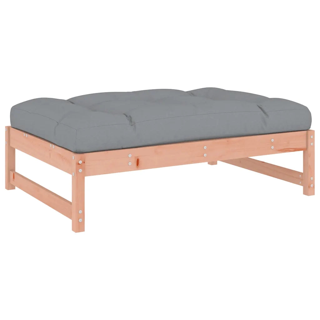 Sedia da giardino-Poggiapiedi da Giardino 120x80 cm in Legno Massello di Douglas 871395