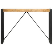 Tavolo Consolle | Tavolo d'Ingresso 110x35x76 cm in Legno Massello di Mango