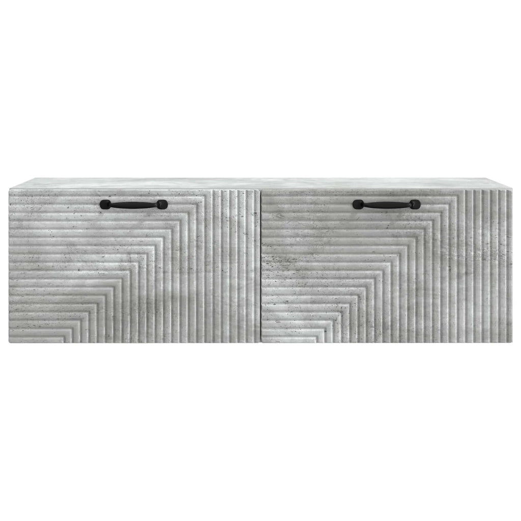 Mobile Porta TV da Muro Grigio Cemento 98 x 31 x 30 cm