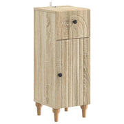 Mobiletto da Bagno ALKMAAR Rovere Sonoma 30 x 31 x 80 cm 896167