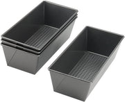 Pentola per Pane 10 Pollici - Forma Quadrata per Cottura - Realizzata in Acciaio di Carbone - Smalto Antitraslamento - Sostenibile - Facile da Pulire