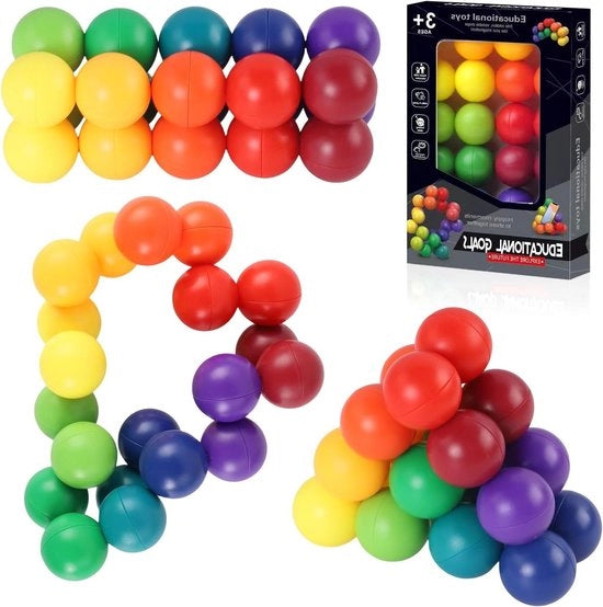 Puzzello 3D sensoriale per bambini e adulti fidget bal regalo per ridurre lo stress per bambini e adulti con disturbi del neurosviluppo per età 3-12 anni