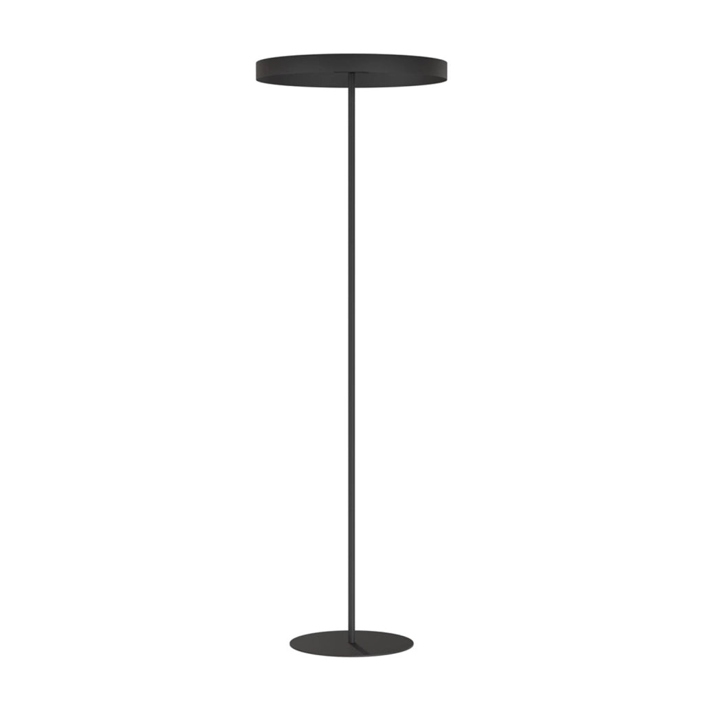 Piantana Minimal Ennosigaeo Acciaio Nero 3 Luci G9