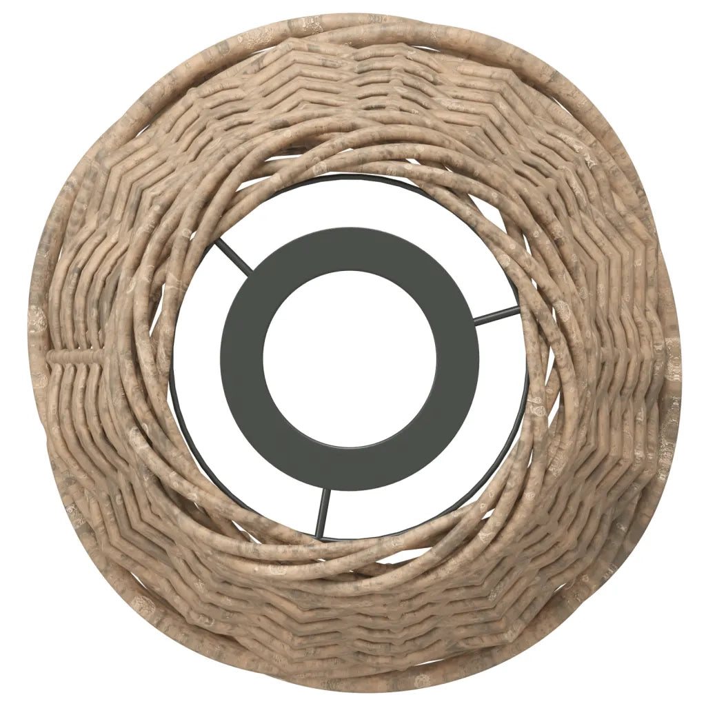 Paralume da Soffitto Marrone ?15x12 cm in Vimini CFW3717990