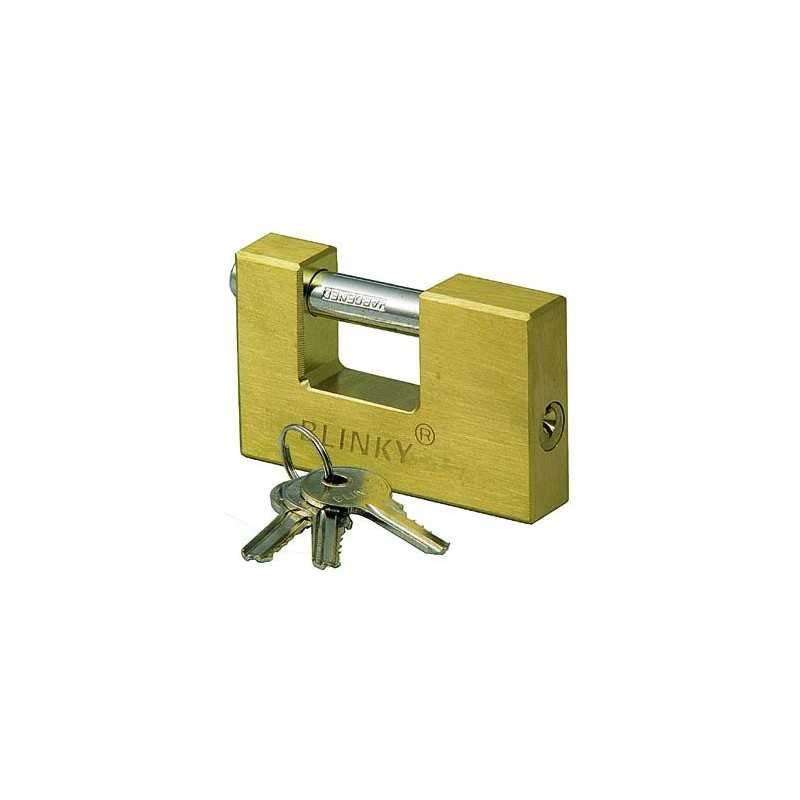 Lucchetto Blinky per Serrande Ottone Pesante mm. 90