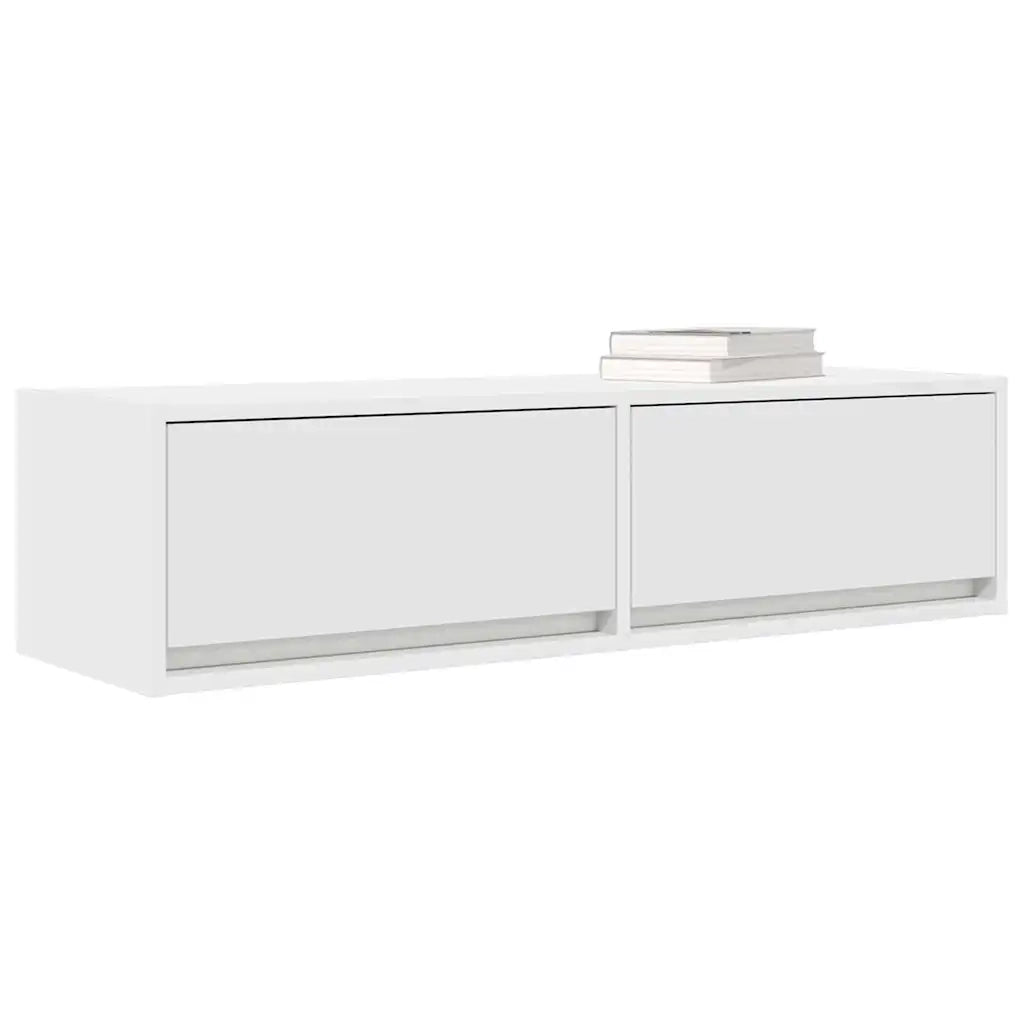 Mobile TV Bianco 100 x 31 x 25,5 cm Legno multistrato 861526