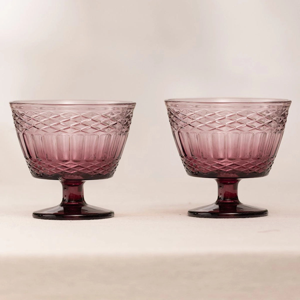 Nidatiha, Bicchieri set da 2 350 ml, Rosso Borgogna