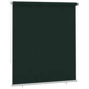 Tenda a Rullo per Esterni 200x230 cm Verde Scuro HDPE 312829