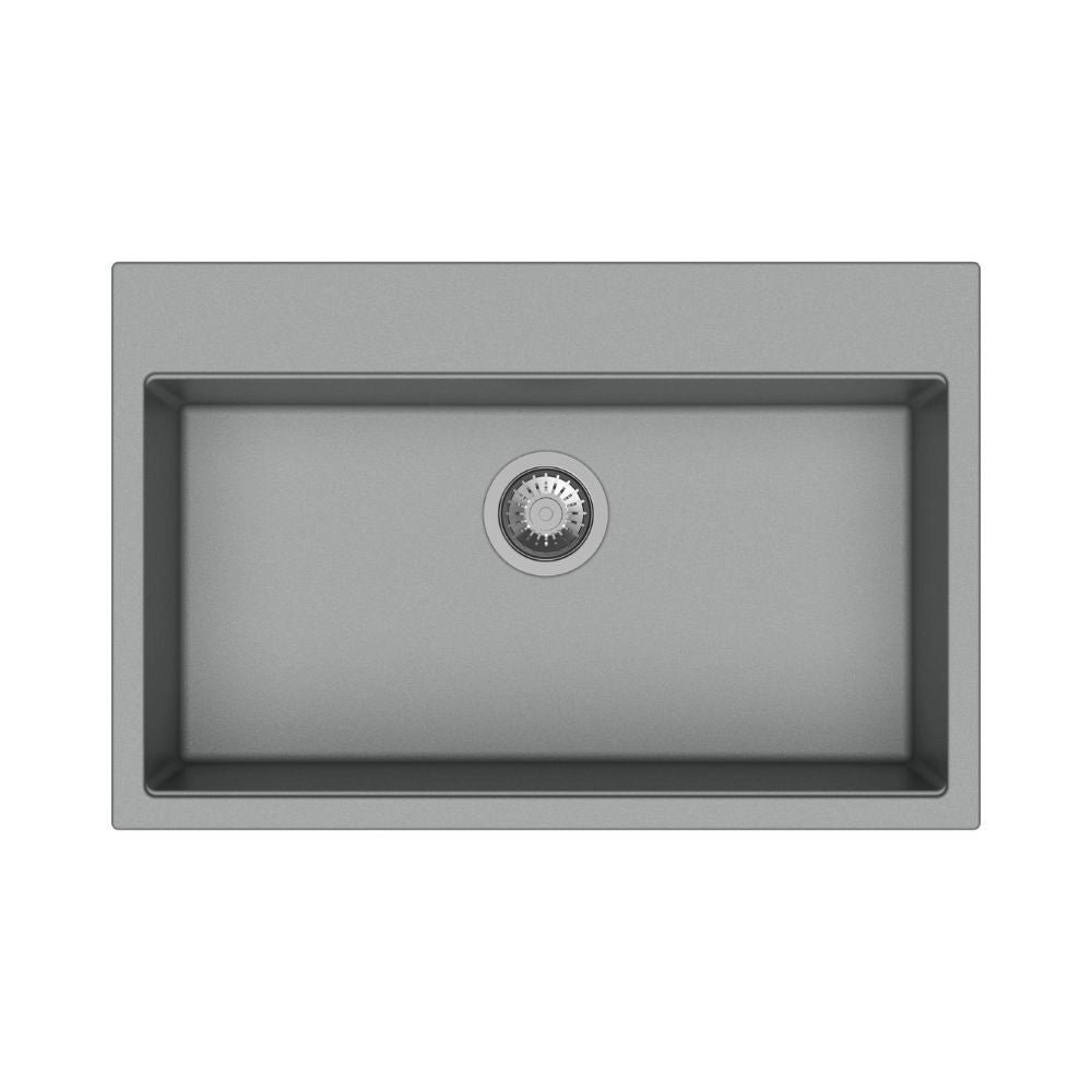 Lavello una vasca croma Waltz 78x51