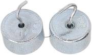 Set di pesi da pesca in acciaio inossidabile cromato - 10g - doppio peso - confezione da 2 - per educazione/scienza naturale - materiale ecologico - set di pesi
