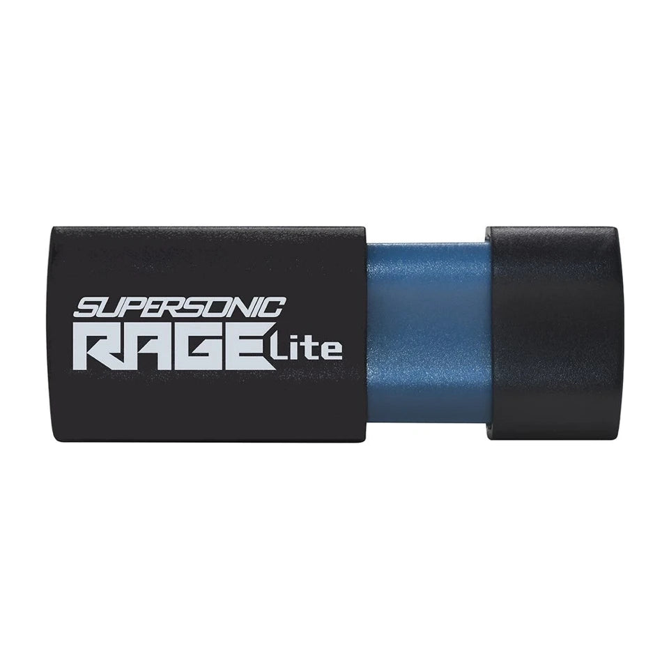 Chiavetta USB Patriot Memory Supersonic Rage Lite da 64 GB USB Type-A 3.2 Gen 1 (3.1 Gen 1) nera e blu