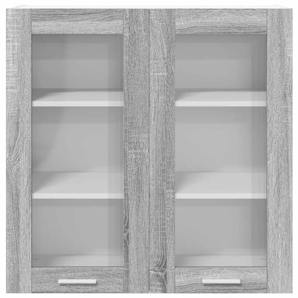 Armadio pensile Grigio Sonoma 80 x 31 x 80 cm Legno multistrato 884327