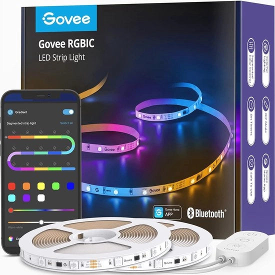 Striscia Led RGB da 20 metri con Sincronizzazione Musicale e Controllo tramite App - Ideale per Feste e Casa